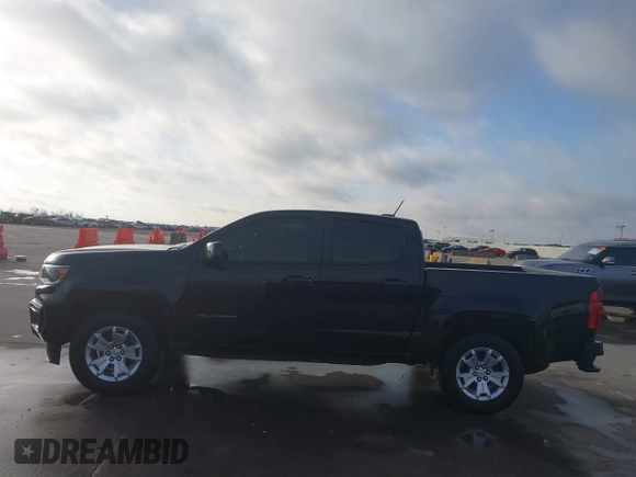2021 Chevrolet Colorado 2WD LT with VIN 1GCGSCEN4M1239033, listed as a IAAI auction lot 41767927 with 46,641 mi miles and . Bid and sale history available at DreamBid. Image 14.