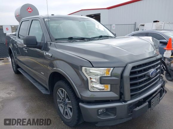 2015 Ford F-150 XL with VIN 1FTEW1CG4FKD66995, listed as a IAAI auction lot 41520841 with 178,247 mi miles and . Bid and sale history available at DreamBid. Image 1.