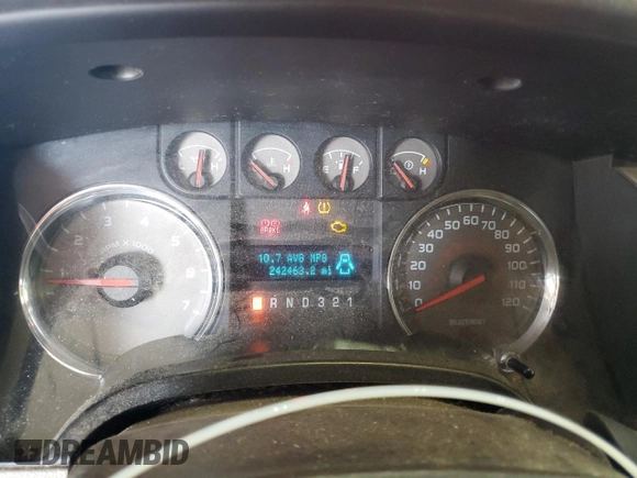 2010 Ford F-150 XL с VIN 1FTFX1EV2AFD09984, выставлен на аукционе Copart как лот 64553515 с пробегом 242 463 миль миль и Чистый • Clean title. История ставок и продаж доступна на DreamBid. Изображение 9.