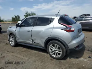 2015 Nissan Juke SL with VIN JN8AF5MV3FT553582, listed as a Copart auction lot 59104355 with 80,642 mi miles and Salvage title. Bid and sale history available at DreamBid. Image 2.
