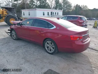 2014 Chevrolet Impala LT with VIN 1G1125S37EU129719, listed as a IAAI auction lot 41103446 with 108,557 mi miles. Bid and sale history available at carsss.com. Image 3.