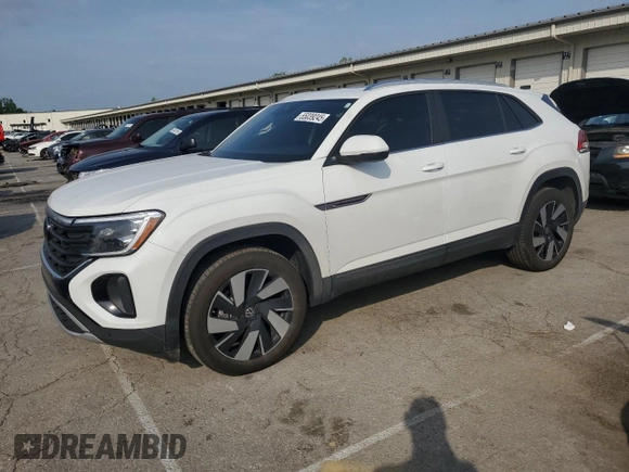 2024 Volkswagen Atlas SE с VIN 1V2KE2CA4RC221184, выставлен на аукционе Copart как лот 55039245 с пробегом 13 192 миль миль и Списание • Salvage title. История ставок и продаж доступна на DreamBid. Изображение 1.