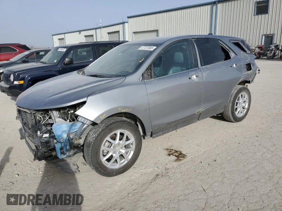 2023 Chevrolet Equinox LT with VIN 3GNAXUEGXPL189399, listed as a Copart auction lot 47727585 with 32,544 mi miles and Salvage Title. Bid and sale history available at DreamBid. Image 1.