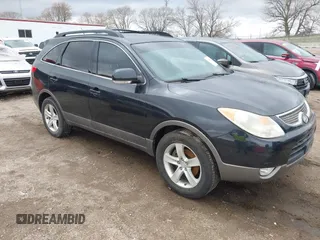2007 Hyundai Veracruz GLS with VIN KM8NU13C17U027227, listed as a IAAI auction lot 41945106 with 194,978 mi miles and . Bid and sale history available at DreamBid. Image 1.