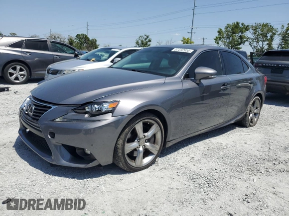 2015 Lexus IS 350 with VIN JTHBE1D22F5018828, listed as a Copart auction lot 57232955 with 139,766 mi miles and Salvage title. Bid and sale history available at DreamBid. Image 1.