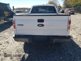 2010 Ford F-150 XL with VIN 1FTMF1EW4AFC63092, listed as a Copart auction lot 76612624 with 124,879 mi miles and Salvage Title. Bid and sale history available at DreamBid. Image 6.