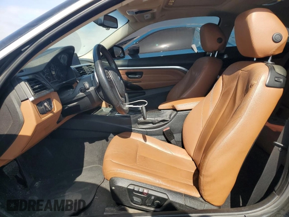 2014 BMW 4 Series 428i with VIN WBA3N3C57EF712370, listed as a Copart auction lot 63108215 with 151,779 mi miles and Salvage title. Bid and sale history available at DreamBid. Image 7.