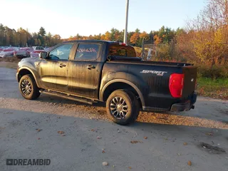 2020 Ford Ranger XL with VIN 1FTER4FHXLLA95864, listed as a IAAI auction lot 40646306 with 52,108 mi miles. Bid and sale history available at carsss.com. Image 3.