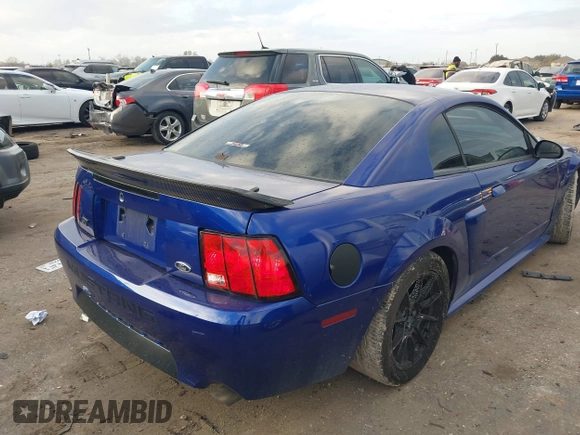 2003 Ford Mustang GT Deluxe with VIN 1FAFP42X13F416248, listed as a IAAI auction lot 41225176 with 134,002 mi miles. Bid and sale history available at carsss.com. Image 4.