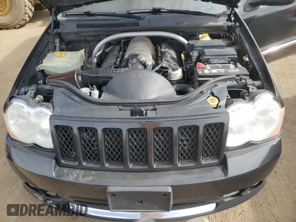 2008 Jeep Grand Cherokee SRT-8 with VIN 1J8HR78378C221985, listed as a Copart auction lot 76872364 with 158,462 mi miles and Clean Title. Bid and sale history available at carsss.com. Image 12.