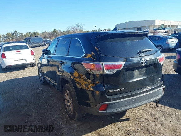 2014 Toyota Highlander LE z VIN 5TDBKRFH4ES034791, wystawiony jako IAAI lot #41770914 z przebiegiem Nie podano mil oraz . Historia ofert i sprzedaży dostępna na DreamBid. Obrazek 3.