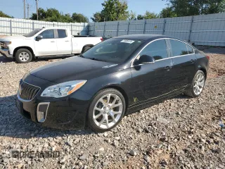 2016 Buick Regal GS with VIN 2G4GU5GX7G9110476, listed as a Copart auction lot 74995124 with 0 mi miles and Salvage Title. Bid and sale history available at carsss.com. Image 1.