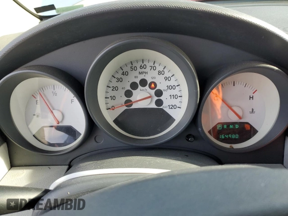 2007 Dodge Caliber with VIN 1B3HB28B87D242800, listed as a Copart auction lot 41676695 with 164,980 mi miles and Salvage Title. Bid and sale history available at carsss.com. Image 9.