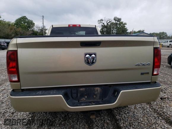 2011 Ram 1500 ST with VIN 3D7JV1EP7BG540693, listed as a Copart auction lot 72551334 with 131,212 mi miles and Salvage Title. Bid and sale history available at carsss.com. Image 6.