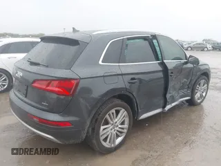 2019 Audi Q5 Premium Plus z VIN WA1BNAFYXK2045638, wystawiony jako IAAI lot #41892301 z przebiegiem 65 534 mil mil oraz . Historia ofert i sprzedaży dostępna na DreamBid. Obrazek 4.
