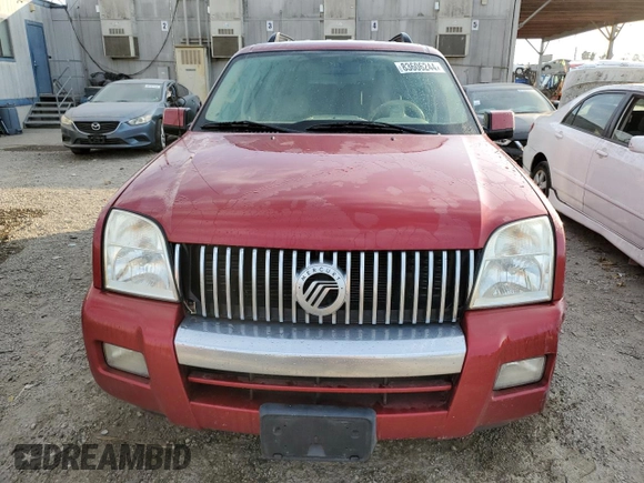 2006 Mercury Mountaineer with VIN 4M2EU37E96UJ11946, listed as a Copart auction lot 83606244 with 127,563 mi miles and Salvage title. Bid and sale history available at DreamBid. Image 5.