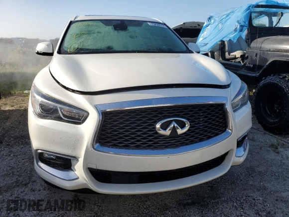 2019 Infiniti QX60 Pure z VIN 5N1DL0MN6KC503270, wystawiony jako Copart lot #75296514 z przebiegiem Nie podano mil oraz Szkoda całkowita • Salvage title. Historia ofert i sprzedaży dostępna na DreamBid. Obrazek 5.