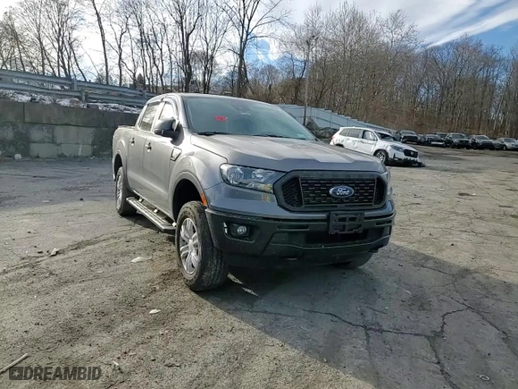 2021 Ford Ranger XL with VIN 1FTER4FH4MLD13993, listed as a Copart auction lot 83215524 with 0 mi miles and Salvage Title. Bid and sale history available at carsss.com. Image 12.