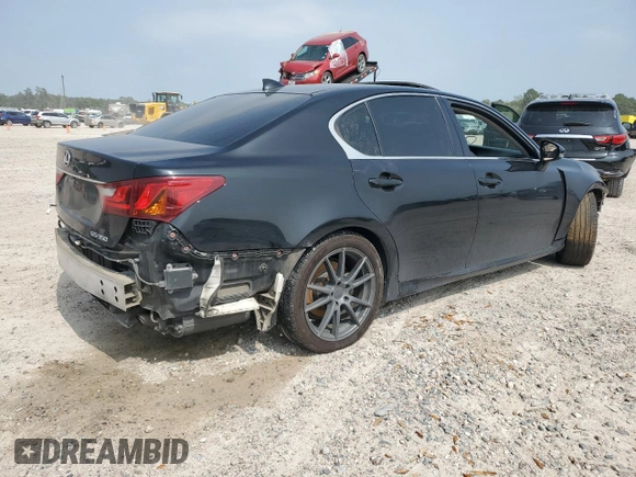2015 Lexus GS 350 with VIN JTHBE1BL1FA003613, listed as a Copart auction lot 45141234 with 131,081 mi miles. Bid and sale history available at carsss.com. Image 3.