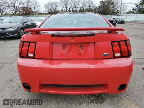 2003 Ford Mustang Standard with VIN 1FAFP40443F452329, listed as a Copart auction lot 51389255 with 150,469 mi miles and Clean Title. Bid and sale history available at carsss.com. Image 6.