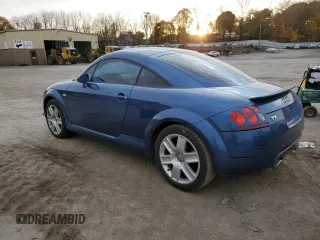 2003 Audi TT with VIN TRUWT28N831010101, listed as a Copart auction lot 78133684 with 102,866 mi miles and Salvage Title. Bid and sale history available at carsss.com. Image 2.