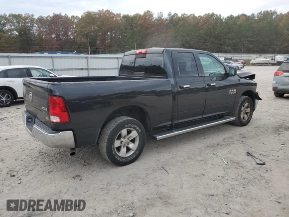 2018 Ram 1500 SLT with VIN 1C6RR7GG7JS319532, listed as a Copart auction lot 79462684 with 116,415 mi miles and Salvage title. Bid and sale history available at DreamBid. Image 3.