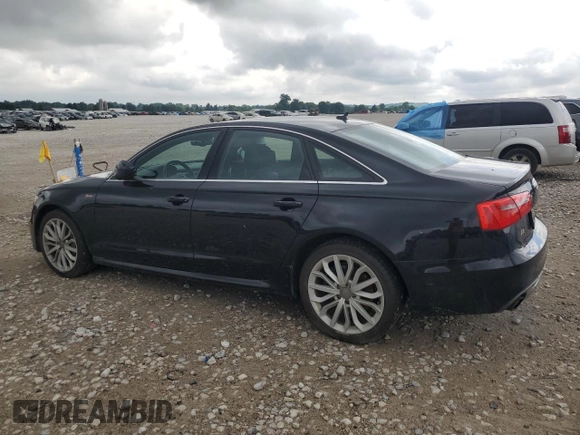 2014 Audi A6 Prestige with VIN WAUHGAFC2EN002958, listed as a Copart auction lot 61773995 with 164,520 mi miles and Clean title. Bid and sale history available at DreamBid. Image 2.