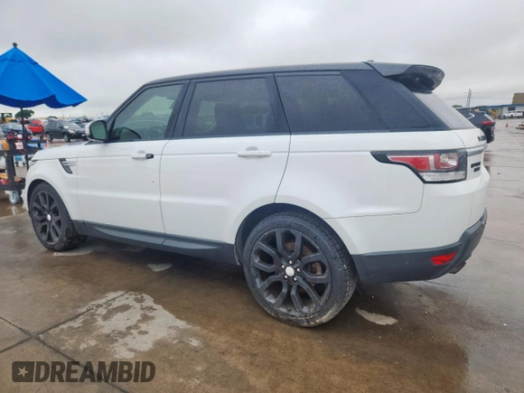 2016 Land Rover Range Rover Sport HSE with VIN SALWR2VF1GA570272, listed as a Copart auction lot 60835715 with 143,864 mi miles and Clean title. Bid and sale history available at DreamBid. Image 2.