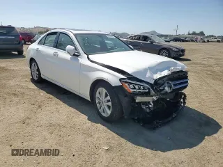2019 Mercedes-Benz C 300 with VIN 55SWF8DB2KU283071, listed as a Copart auction lot 59438405 with 29,106 mi miles and Salvage title. Bid and sale history available at DreamBid. Image 14.