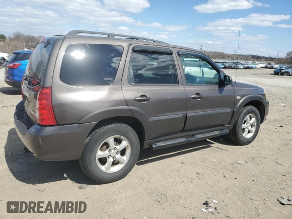 2006 Mazda Tribute i with VIN 4F2YZ92Z76KM26192, listed as a Copart auction lot 50412865 with 152,851 mi miles and Salvage Title. Bid and sale history available at carsss.com. Image 3.