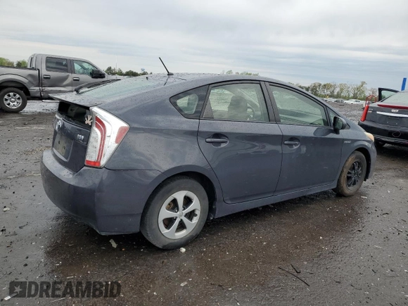 2012 Toyota Prius One with VIN JTDKN3DU4C5497263, listed as a Copart auction lot 53057535 with 168,506 mi miles and Clean Title. Bid and sale history available at carsss.com. Image 3.