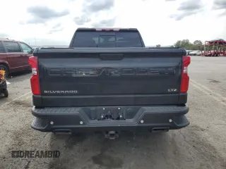 2023 Chevrolet Silverado 1500 LTZ with VIN 1GCUDGE84PZ302247, listed as a Copart auction lot 71858954 with 0 mi miles and Salvage Title. Bid and sale history available at carsss.com. Image 6.
