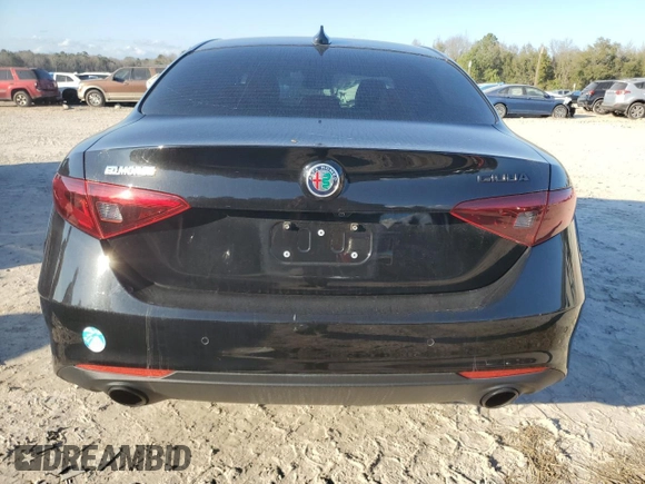 2019 Alfa Romeo Giulia z VIN ZARFAMAN4K7622772, wystawiony jako Copart lot #55380795 z przebiegiem Nie podano mil oraz Szkody całkowita. Historia ofert i sprzedaży dostępna na DreamBid. Obrazek 6.