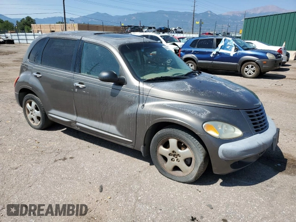 2002 Chrysler PT Cruiser Limited with VIN 3C8FY68B82T237433, listed as a Copart auction lot 64841635 with 193,163 mi miles and Clean title. Bid and sale history available at DreamBid. Image 4.