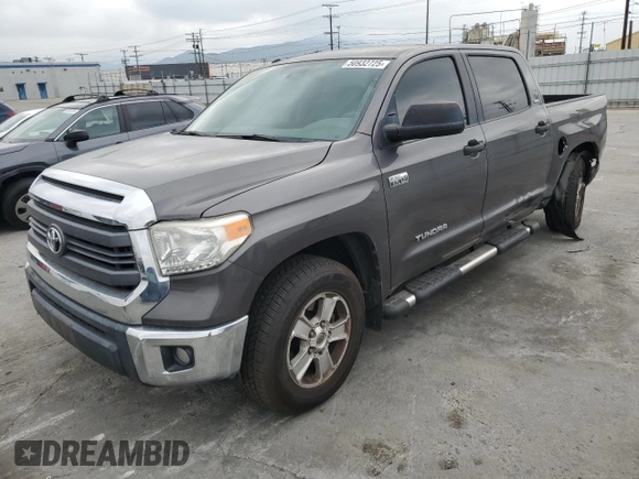 2015 Toyota Tundra SR5 z VIN 5TFEY5F10FX187252, wystawiony jako Copart lot #50932725 z przebiegiem 58 323 mil mil oraz Szkoda całkowita • Salvage title. Historia ofert i sprzedaży dostępna na DreamBid. Obrazek 1.