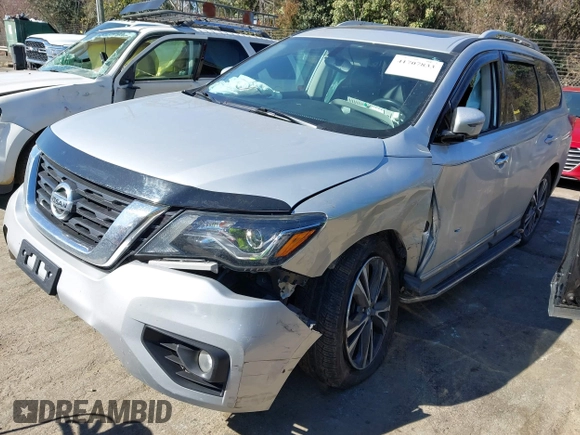 2020 Nissan Pathfinder Platinum with VIN 5N1DR2DM2LC608777, listed as a IAAI auction lot 41707833 with 144,366 mi miles. Bid and sale history available at carsss.com. Image 17.