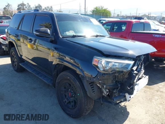 2020 Toyota 4Runner SR5 with VIN JTEBU5JRXL5749494, listed as a IAAI auction lot 42282783 with 88,724 mi miles and . Bid and sale history available at DreamBid. Image 1.