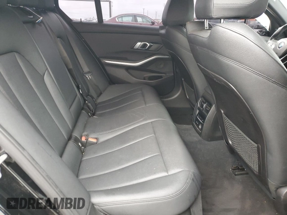 2020 BMW 3 Series 330i z VIN 3MW5R1J04L8B11688, wystawiony jako Copart lot #55355505 z przebiegiem 87 498 mil mil oraz Szkoda całkowita • Salvage title. Historia ofert i sprzedaży dostępna na DreamBid. Obrazek 10.