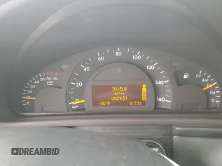 2003 Mercedes-Benz C 240 with VIN WDBRF61J03A443486, listed as a Copart auction lot 43896805 with 62,931 mi miles and Salvage Title. Bid and sale history available at carsss.com. Image 9.