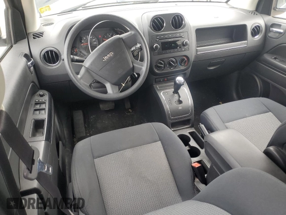 2009 Jeep Compass North with VIN 1J4FT47BX9D196562, listed as a Copart auction lot 54044015 with 80,443 mi miles and Non Repairable. Bid and sale history available at carsss.com. Image 8.