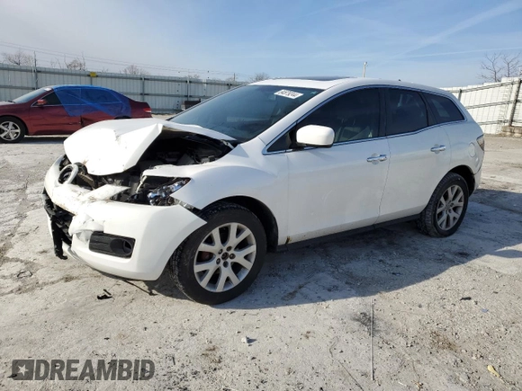 2007 Mazda CX-7 Touring with VIN JM3ER293170125546, listed as a Copart auction lot 84879244 with 160,664 mi miles and Salvage Title. Bid and sale history available at carsss.com. Image 1.