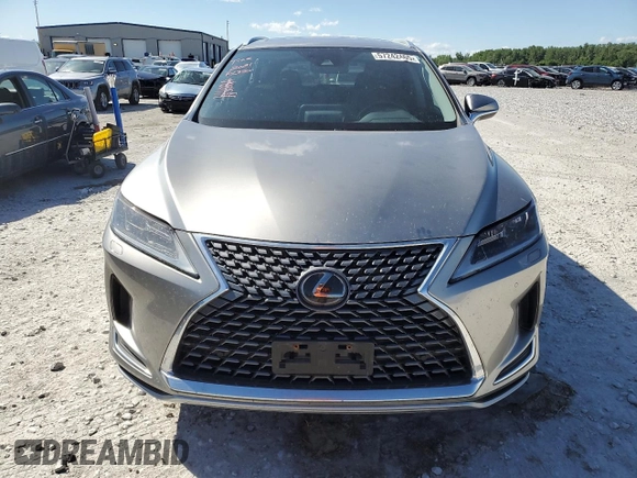 2021 Lexus RX 350 with VIN 2T2HZMDA0MC260229, listed as a Copart auction lot 57242465 with 51,051 mi miles and Salvage title. Bid and sale history available at DreamBid. Image 5.