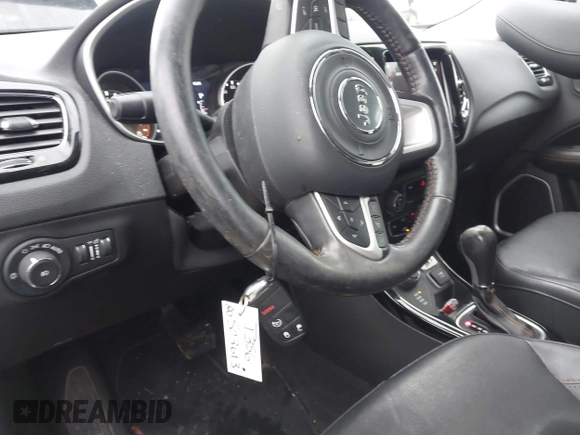 2020 Jeep Compass Limited with VIN 3C4NJDCB3LT120356, listed as a IAAI auction lot 41786779 with 32,396 mi miles and . Bid and sale history available at DreamBid. Image 11.
