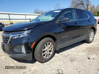 2022 Chevrolet Equinox LT with VIN 3GNAXUEV0NL205976, listed as a Copart auction lot 50722715 with 77,678 mi miles and Salvage title. Bid and sale history available at DreamBid. Image 1.