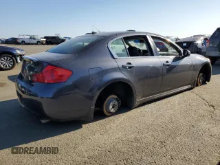 2008 Infiniti G35 with VIN JNKBV61EX8M202693, listed as a Copart auction lot 69006154 with Not Provided miles and Salvage Title. Bid and sale history available at DreamBid. Image 3.