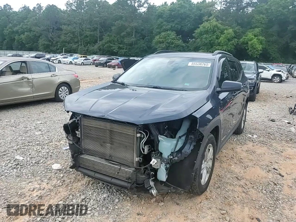 2019 GMC Terrain SLE with VIN 3GKALMEV3KL196212, listed as a Copart auction lot 55538265 with 120,543 mi miles and Salvage title. Bid and sale history available at DreamBid. Image 15.