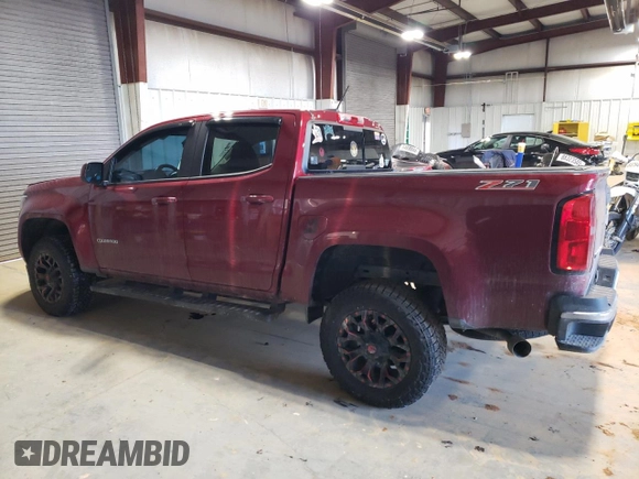 2019 Chevrolet Colorado 2WD Z71 with VIN 1GCGSDEN0K1190089, listed as a Copart auction lot 89396765 with 101,218 mi miles and Salvage Title. Bid and sale history available at carsss.com. Image 2.