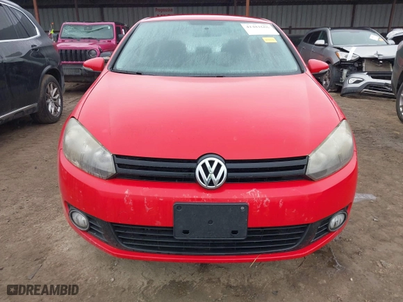 2011 Volkswagen Golf TDI with VIN WVWDM7AJ4BW205021, listed as a IAAI auction lot 41481686 with 115,423 mi miles. Bid and sale history available at carsss.com. Image 12.