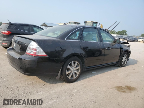2008 Ford Taurus SEL with VIN 1FAHP24W68G170011, listed as a Copart auction lot 64528594 with 0 mi miles and Salvage Title. Bid and sale history available at carsss.com. Image 3.