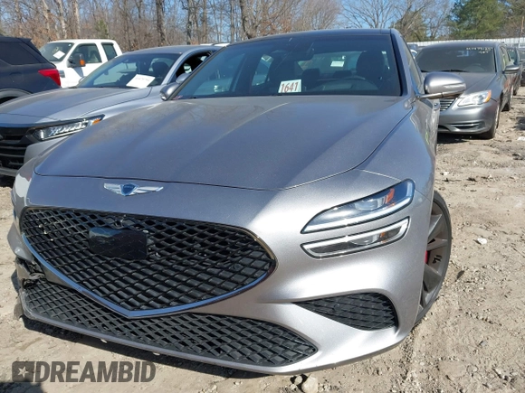 2022 Genesis G70 3.3T z VIN KMTG54TE0NU084191, wystawiony jako IAAI lot #41479649 z przebiegiem 51 548 mil mil oraz . Historia ofert i sprzedaży dostępna na DreamBid. Obrazek 12.
